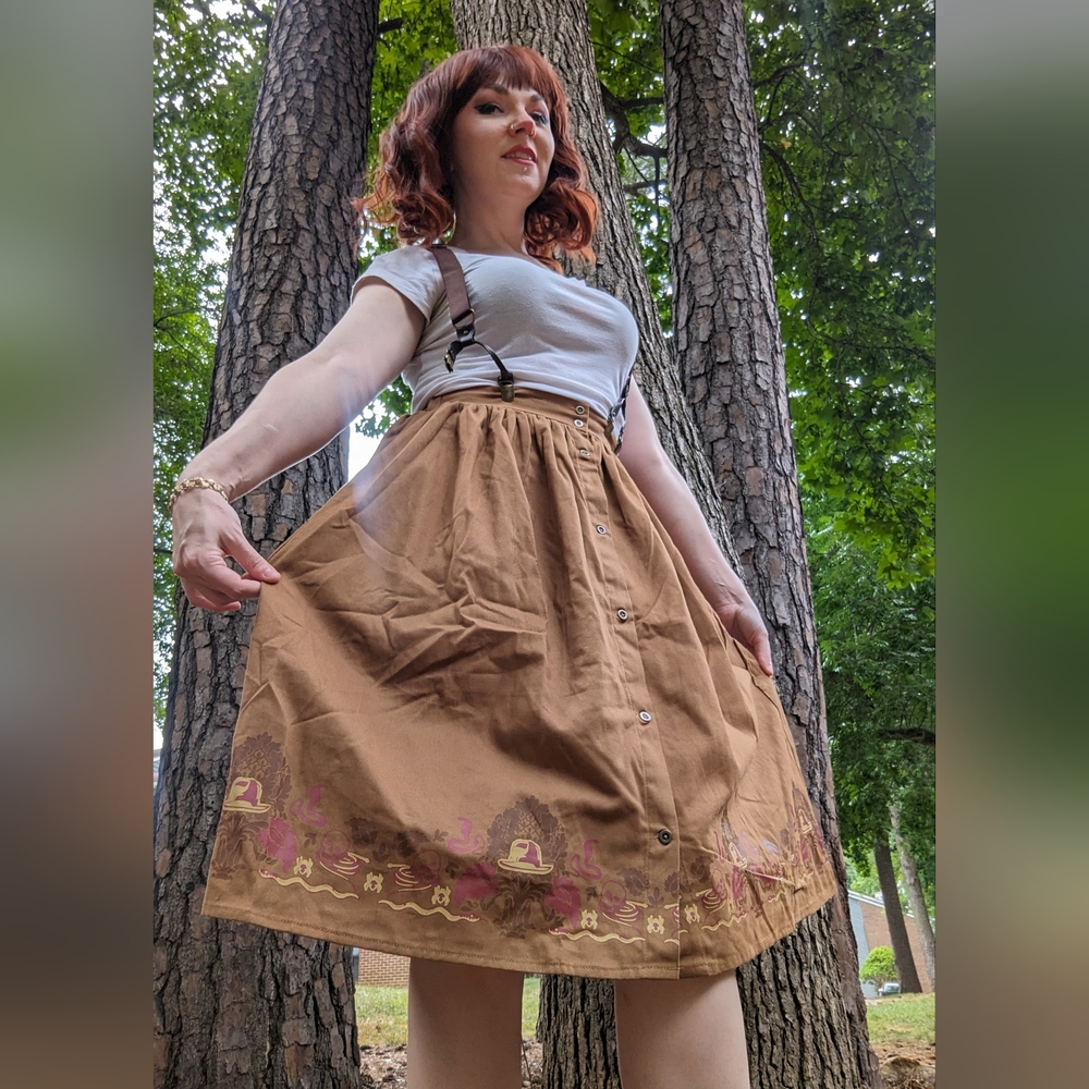 IHer Universe Indiana Jones Icons Suspender Retro Skirt